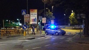 Polizia stazione incidente
