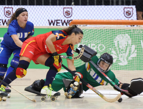 Europei hockey pista, Azzurre travolte dalla Spagna