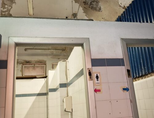 Lettere – Bagni pubblici di Piazza Mercato a Lodi: degrado, infiltrazioni e cavi elettrici a vista 