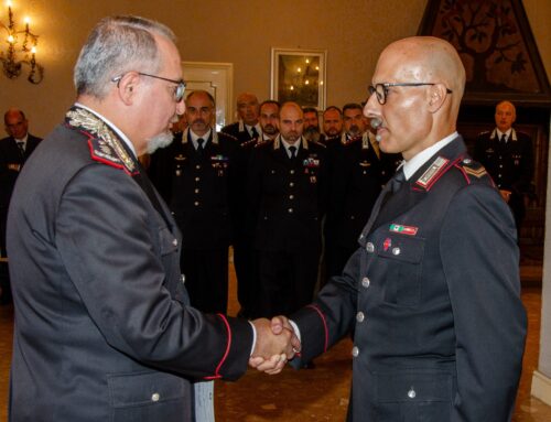 Carabinieri Lodi, encomio al vice brigadiere Federici per un intervento salvavita
